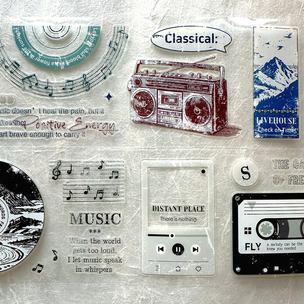 Xiaobaijia - Record Frame kiss-cut PET tape (6 cm x 200 cm) SAMPLES