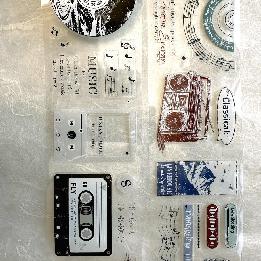 Xiaobaijia - Record Frame kiss-cut PET tape (6 cm x 200 cm) SAMPLES