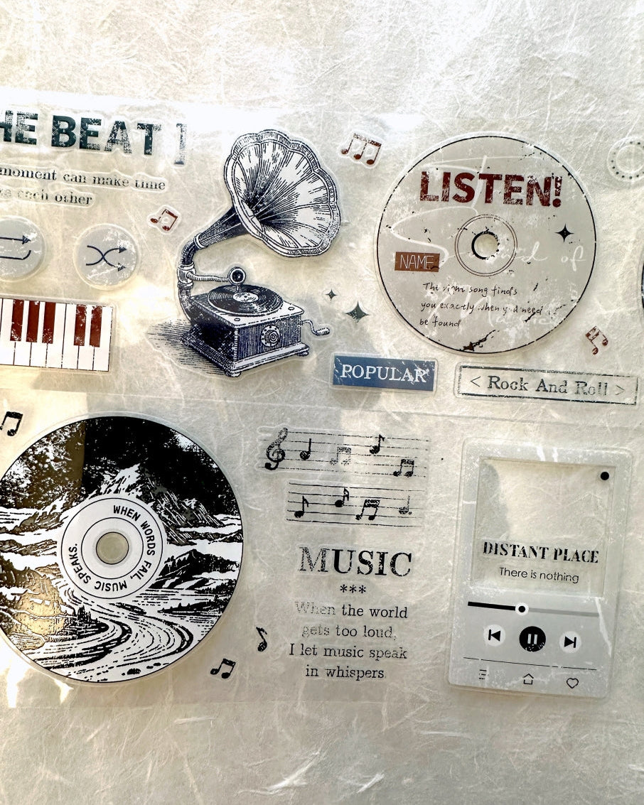 Xiaobaijia - Record Frame kiss-cut PET tape (6 cm x 200 cm) SAMPLES