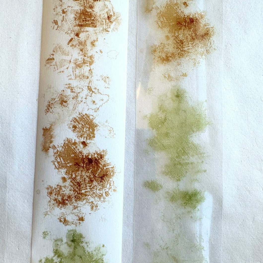 Xiaobaijia - Smudge pattern backgrounds washi & PET tape