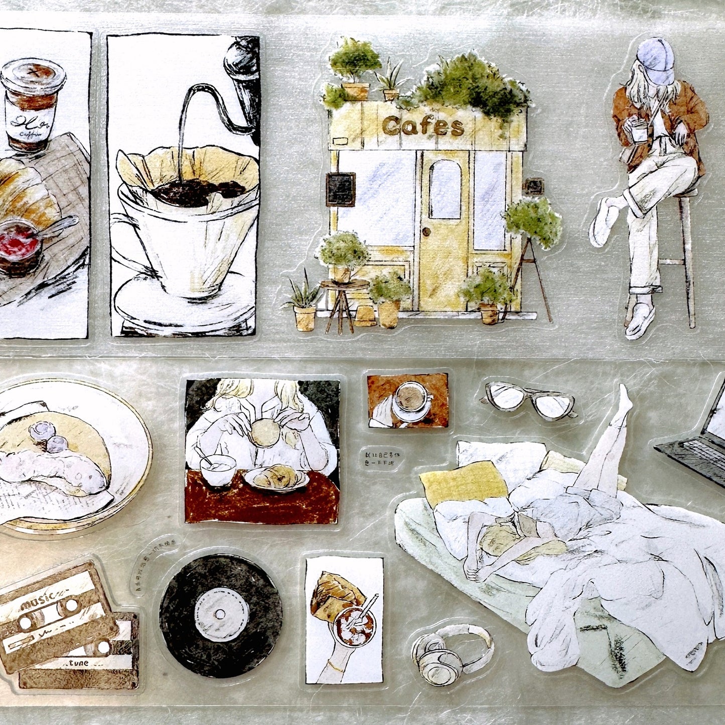 Xiaobaijia - A Solitary Day PET tape SAMPLES