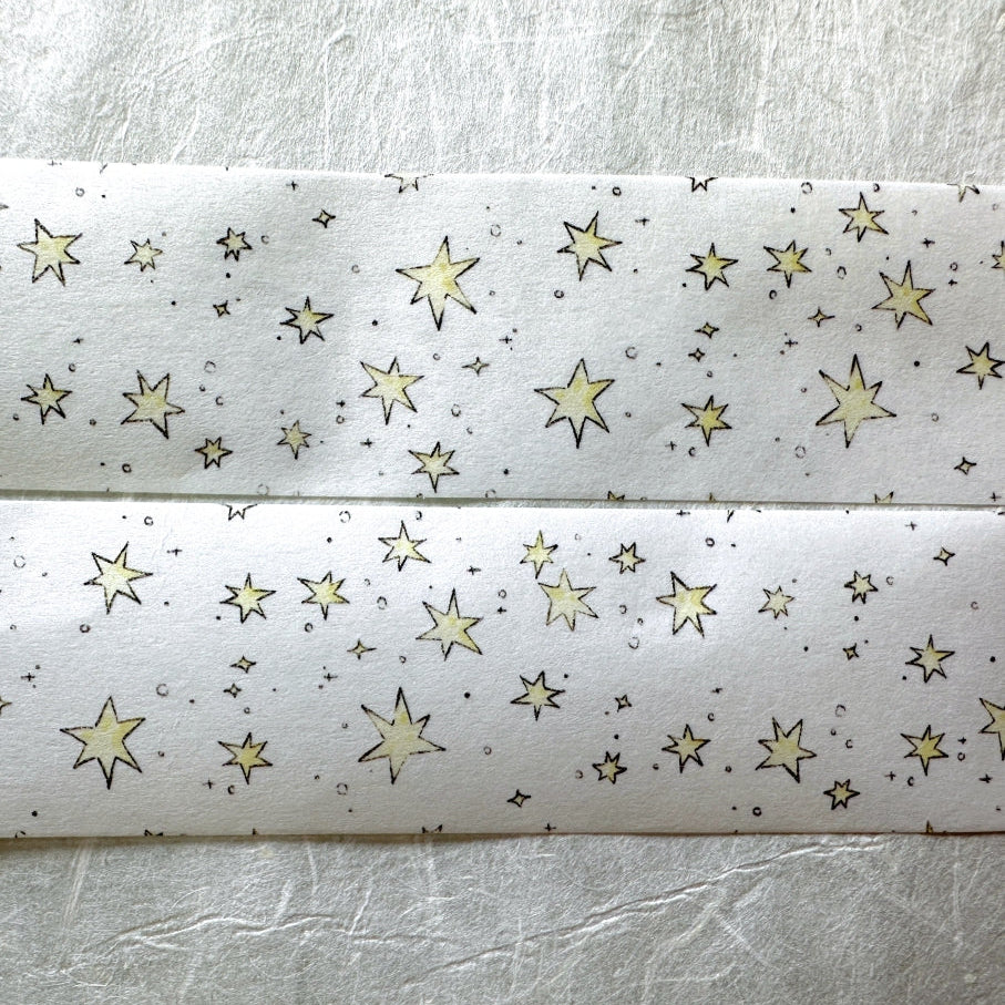 Xiaobaijia - Twinkle Twinkle Little Star washi tape SAMPLES
