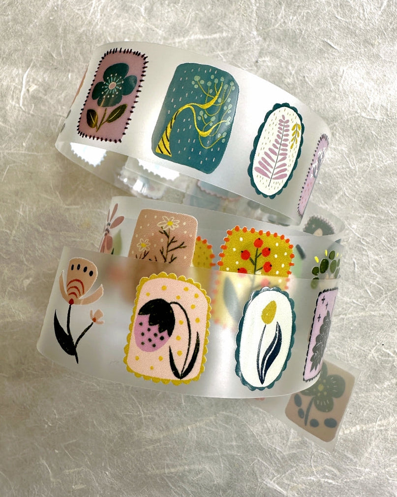 Xiyue Studio - Plants PET tape SAMPLES
