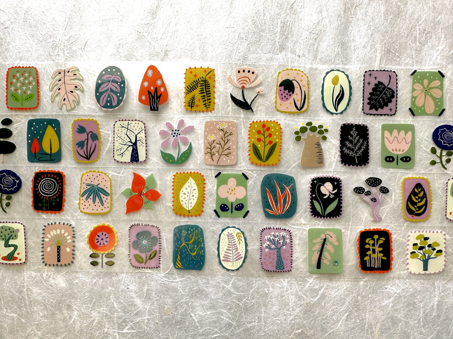 Xiyue Studio - Plants PET tape SAMPLES