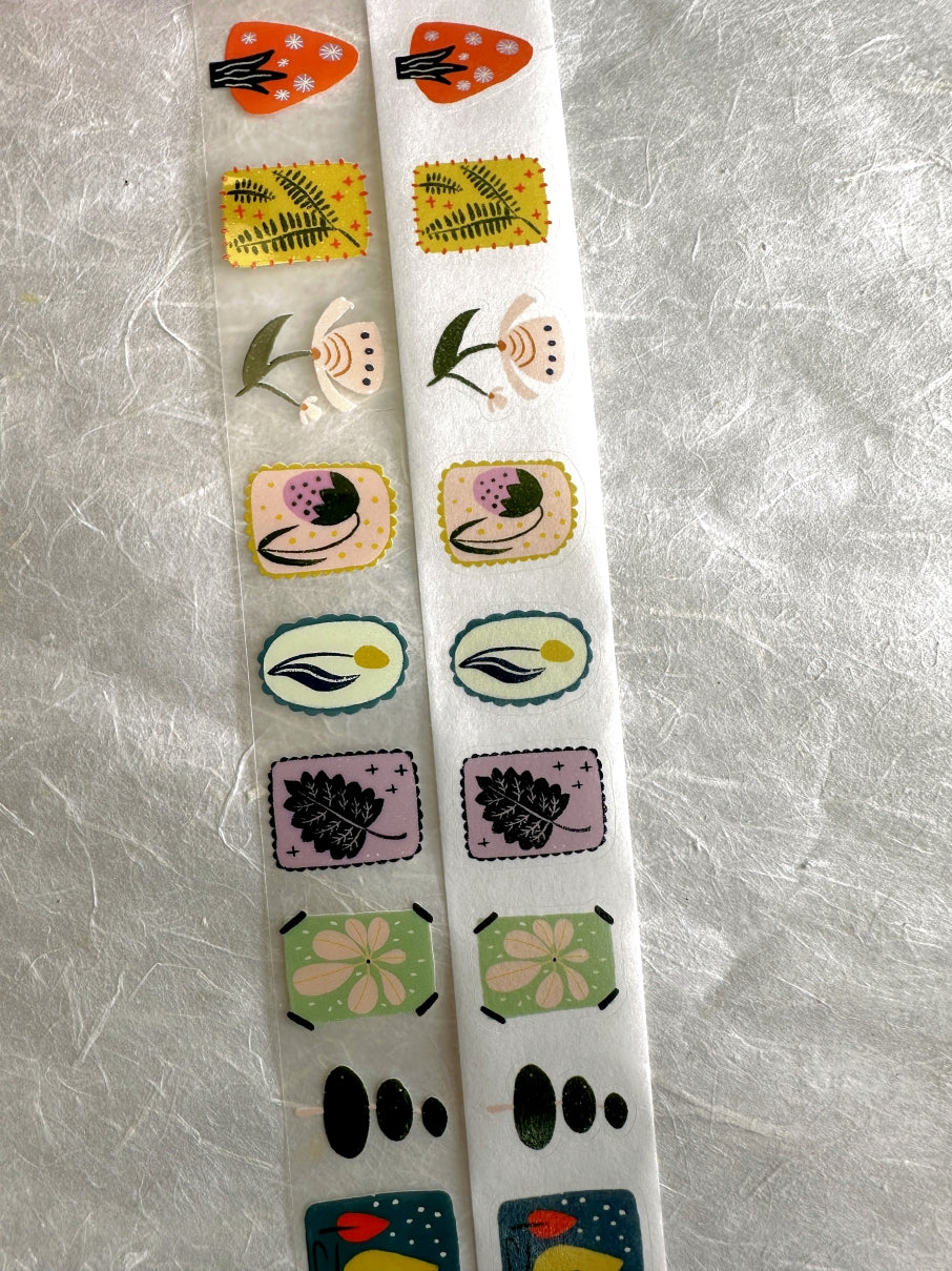 Xiyue Studio - Plants PET tape SAMPLES