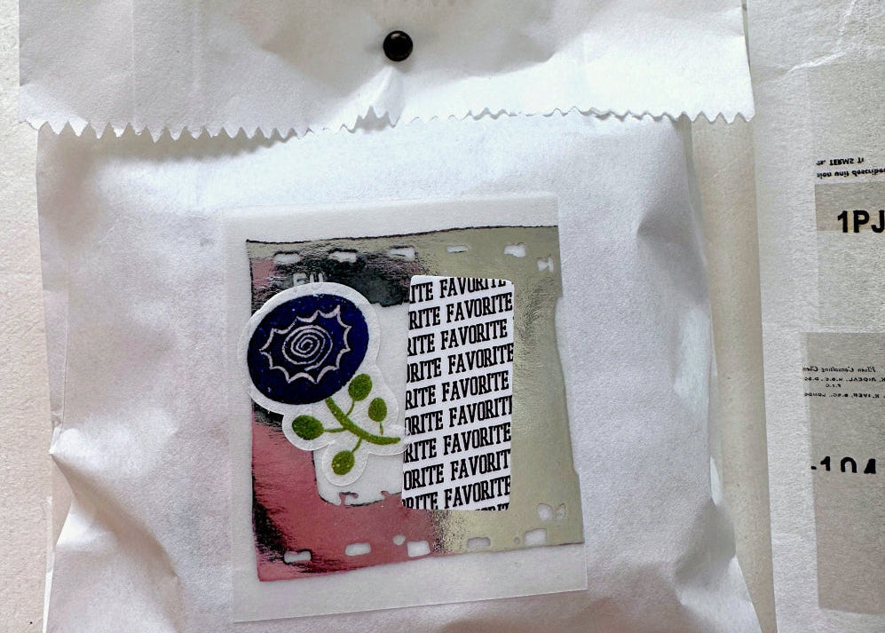 Xiyue Studio - Plants kiss-cut washi tape SAMPLES