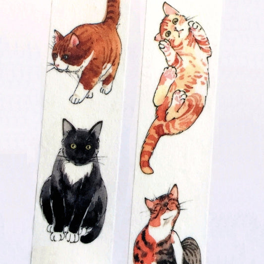 Yumi Imai - Cat washi tape SAMPLES