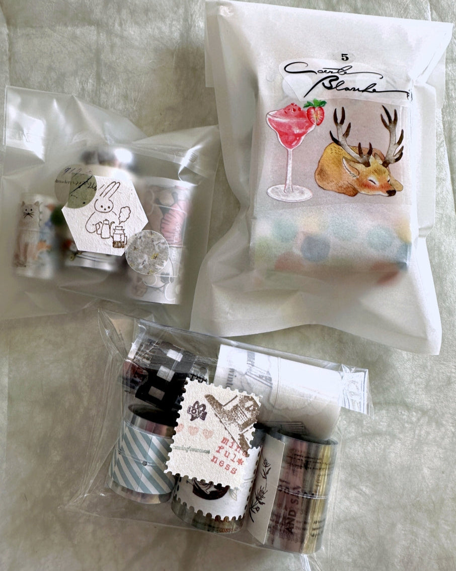 YStudio - Drink Animals PET tape SAMPLES