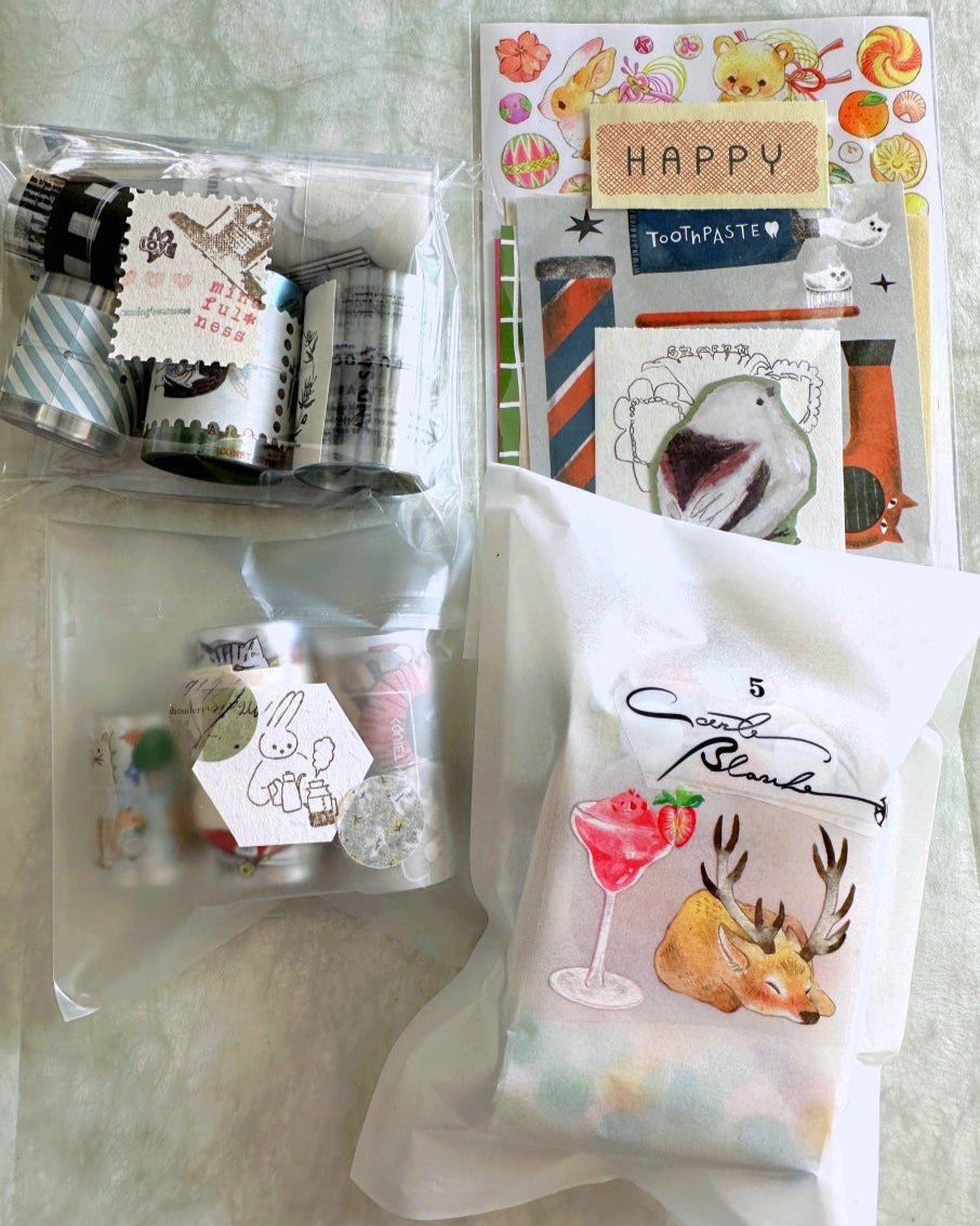 YStudio - Drink Animals PET tape SAMPLES