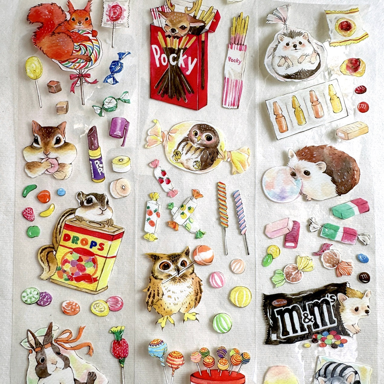YStudio - Candy Animals PET tape SAMPLES