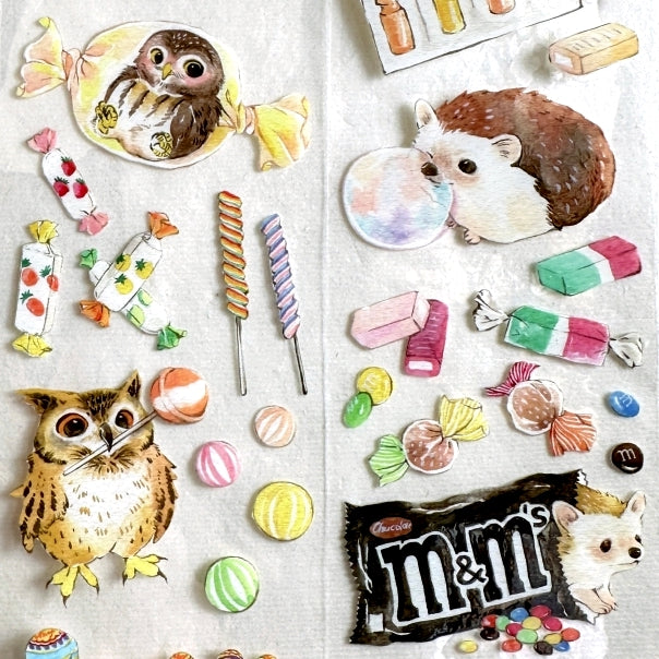 YStudio - Candy Animals PET tape SAMPLES