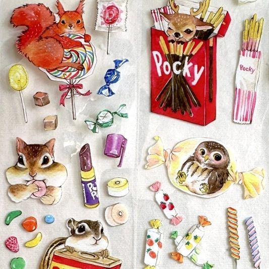YStudio - Candy Animals PET tape SAMPLES