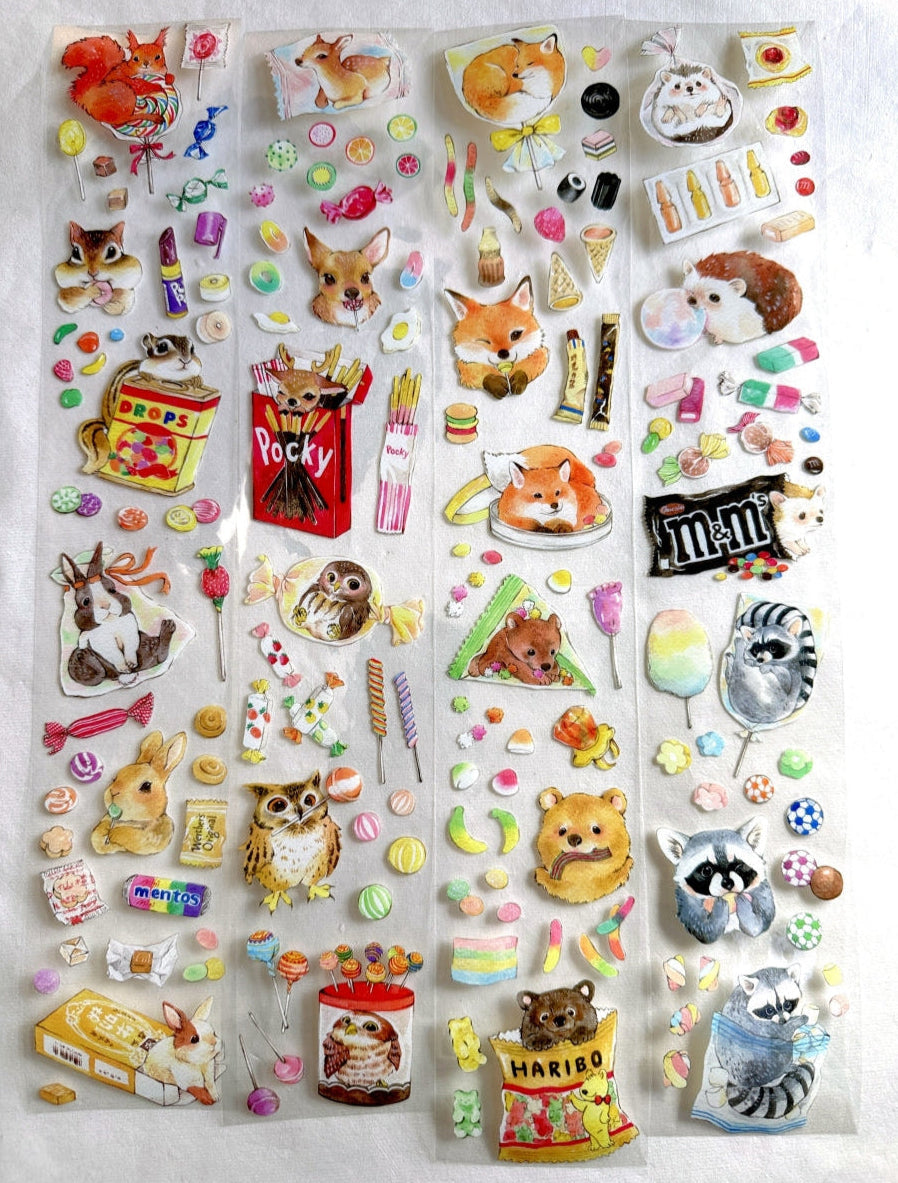 YStudio - Candy Animals PET tape SAMPLES