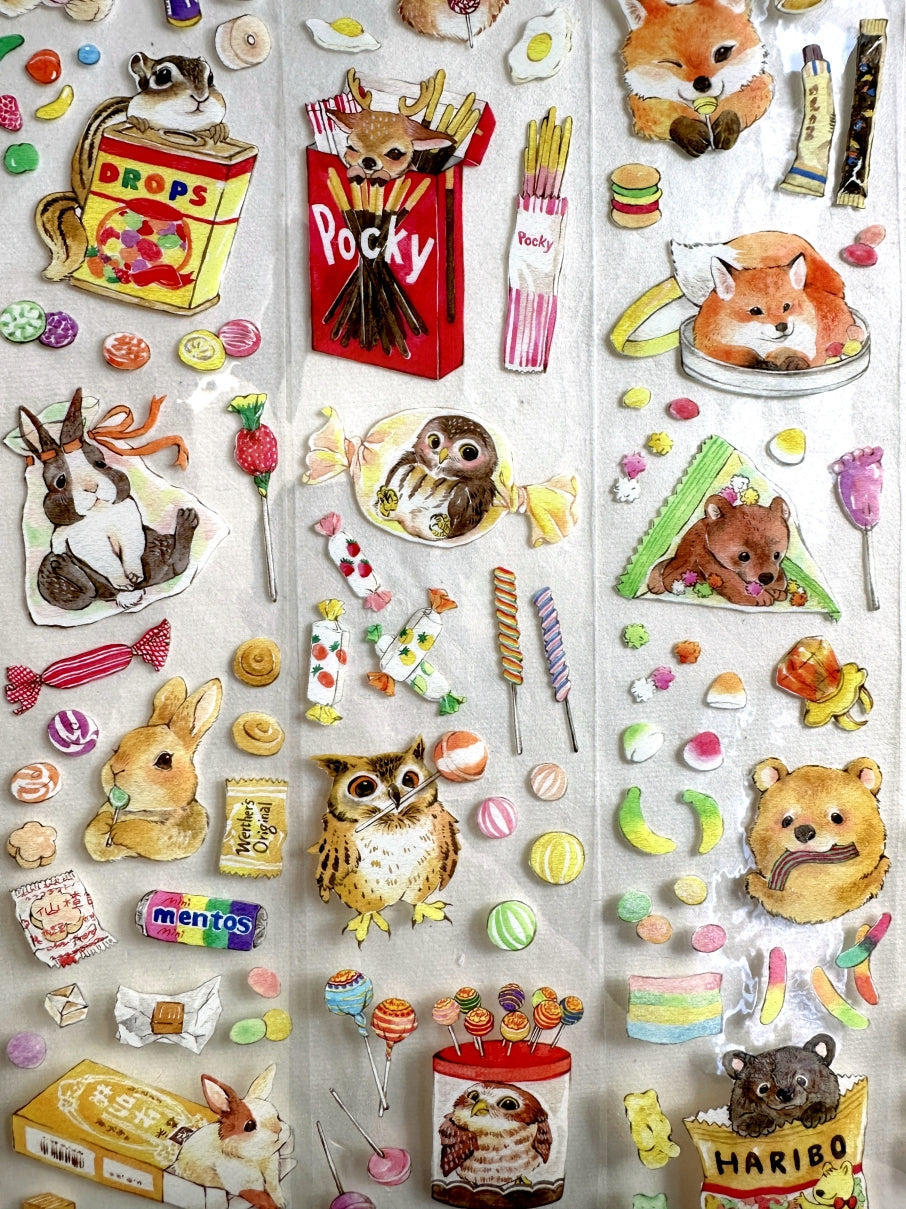 YStudio - Candy Animals PET tape SAMPLES