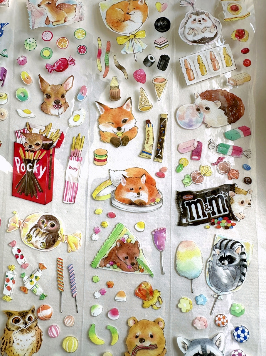 YStudio - Candy Animals PET tape SAMPLES