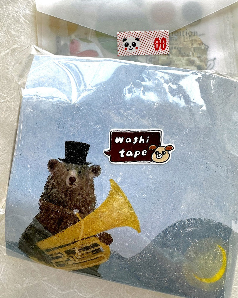 Yabee Zoo - Stationery Addict sticker tape SAMPLES/ROLLS