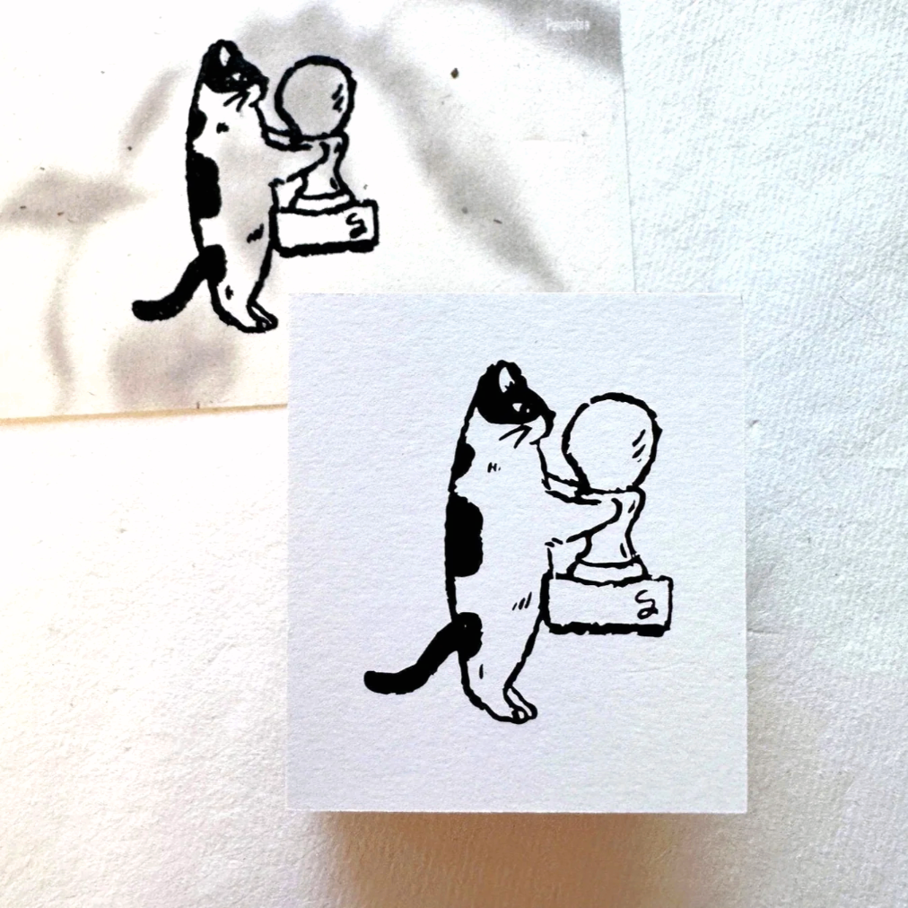 Yamadoro - Maji's Room rubber stamp
