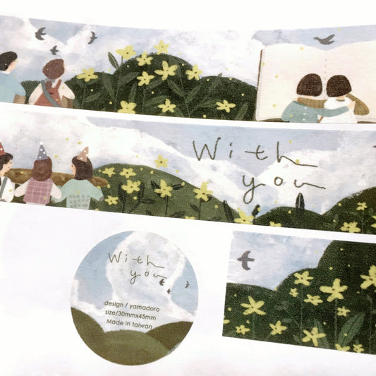 Yamadoro - With You washi tape SAMPLES