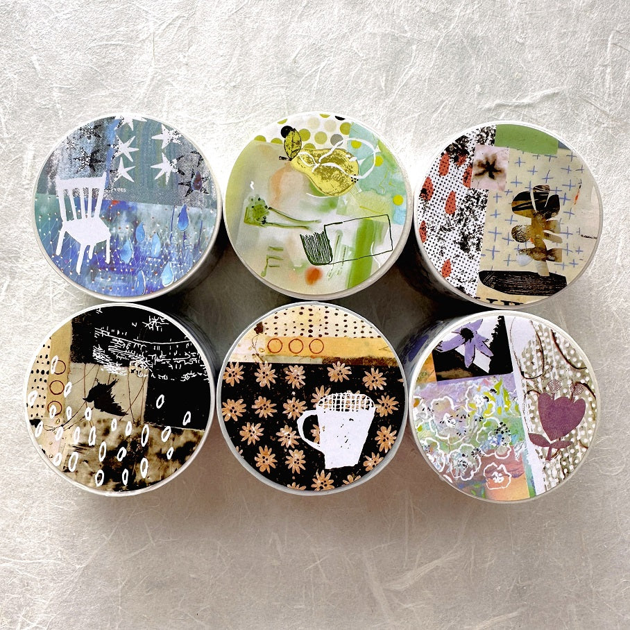 Yanji Design (Brand) - Unordered Splicing series kiss-cut washi tape SAMPLES