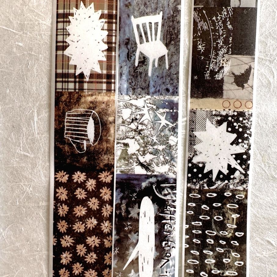 Yanji Design (Brand) - Unordered Splicing series kiss-cut washi tape SAMPLES