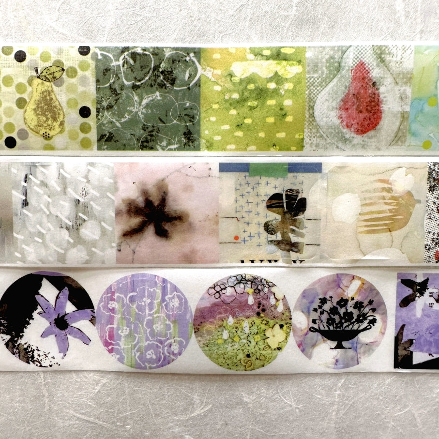 Yanji Design (Brand) - Unordered Splicing series kiss-cut washi tape SAMPLES