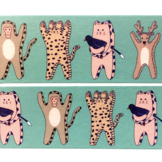 Yaoyao - Taiwan Animals washi tape SAMPLES