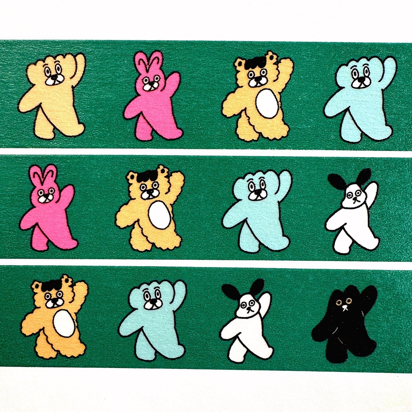 Yaoyao - Dumpling Walking washi tape SAMPLES