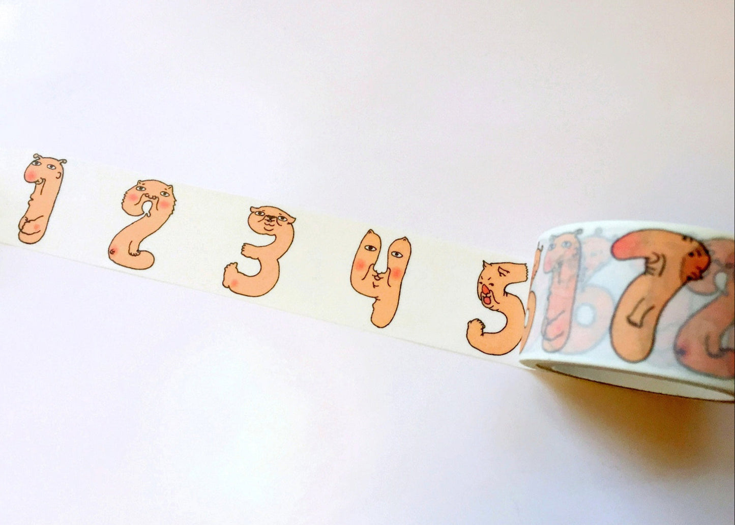 Yarnball - Weird Number washi tape SAMPLES