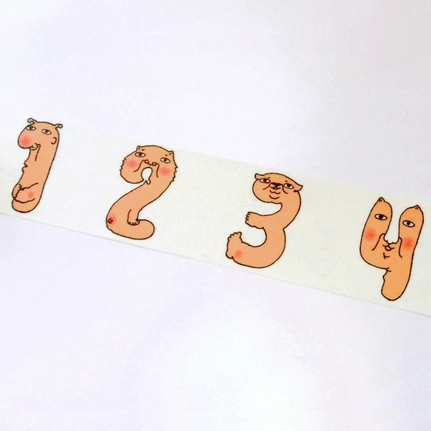 Yarnball - Weird Number washi tape SAMPLES