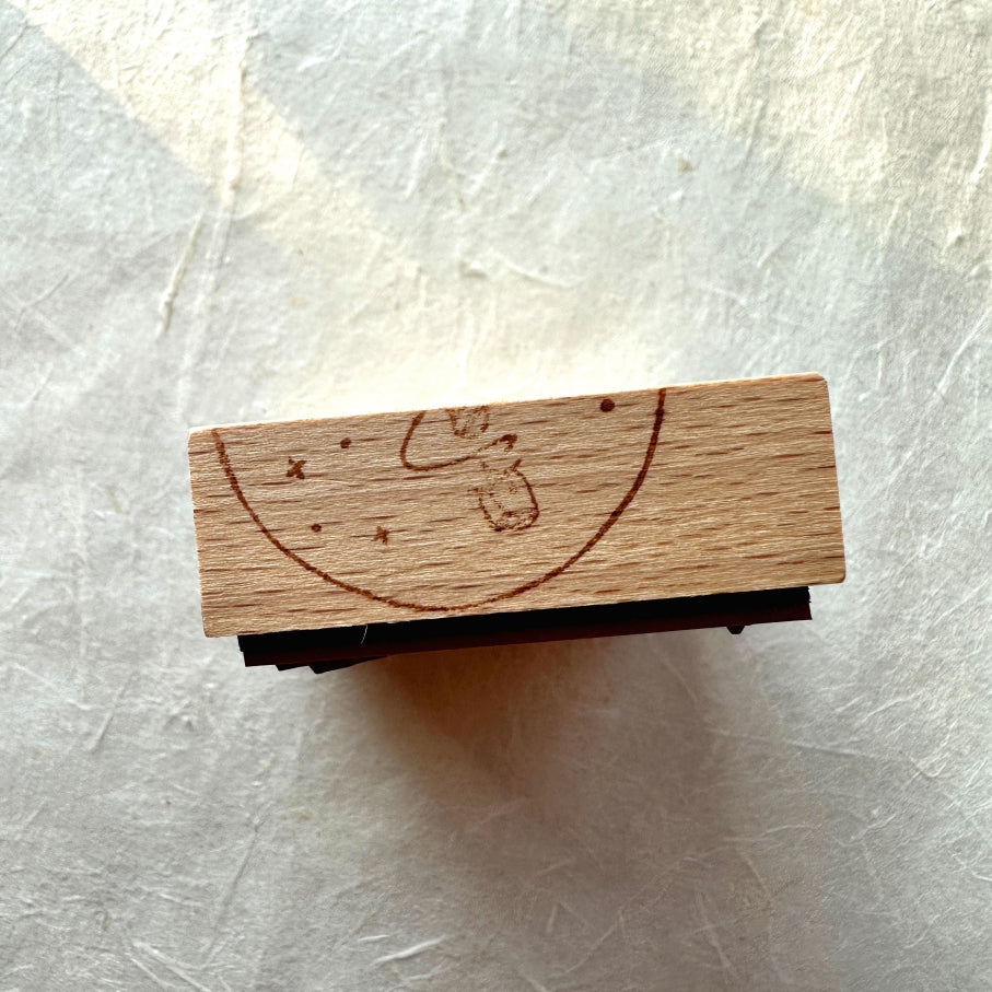 Yeon Charm - Spell Book rubber stamp [Pre-loved]
