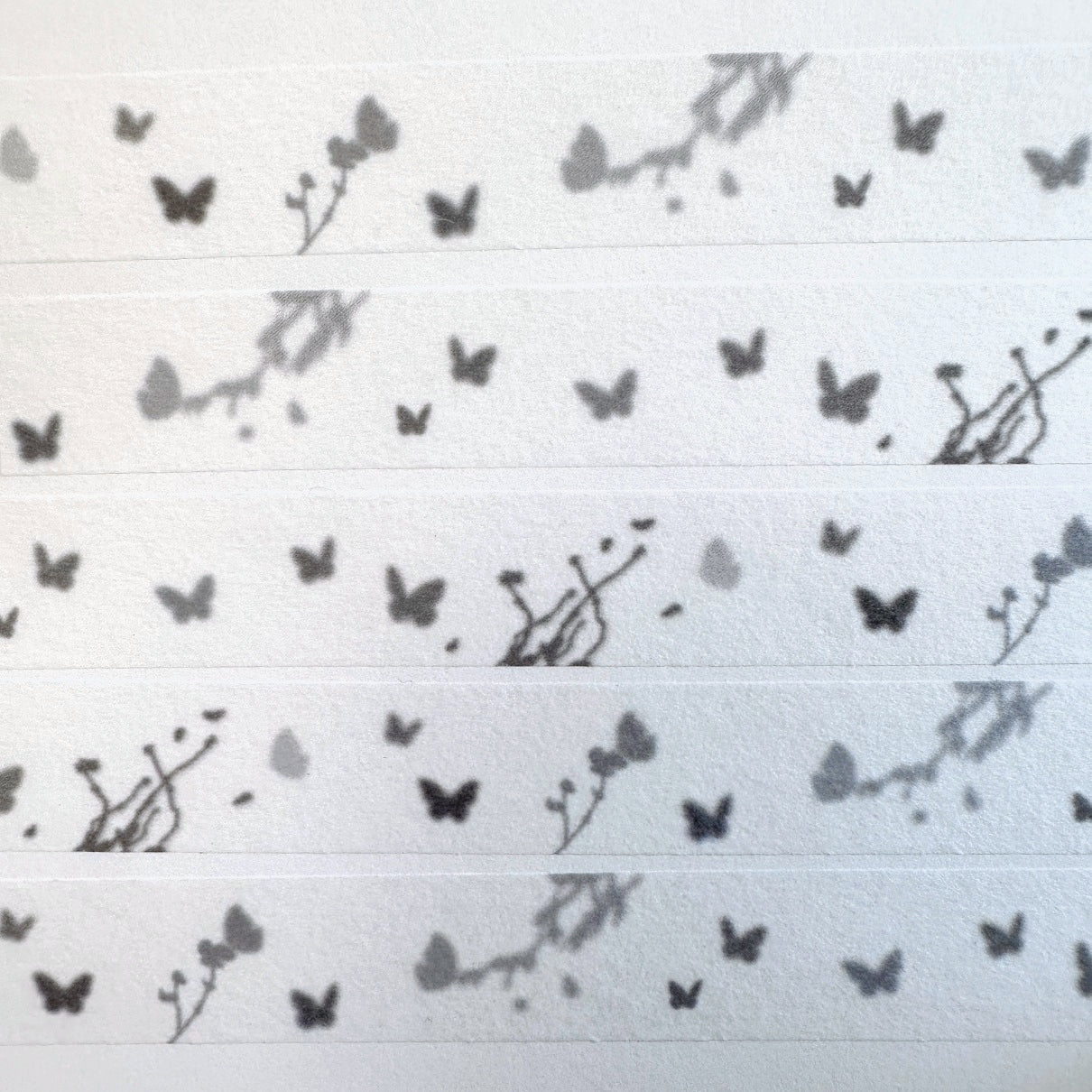 Yeon Charm - Butterflies washi tape Sample / Whole Roll