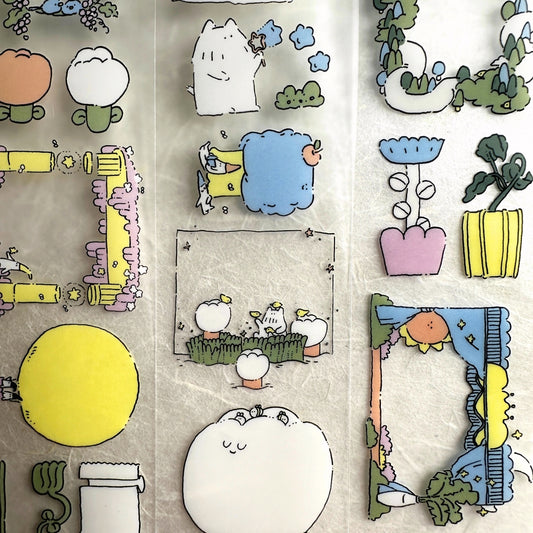 Yibo Art - Framed Fantasy PET tape SAMPLES