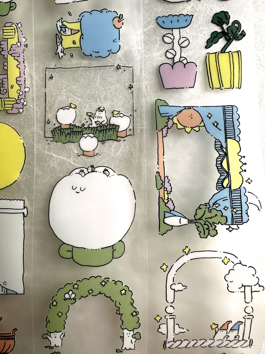 Yibo Art - Framed Fantasy PET tape SAMPLES