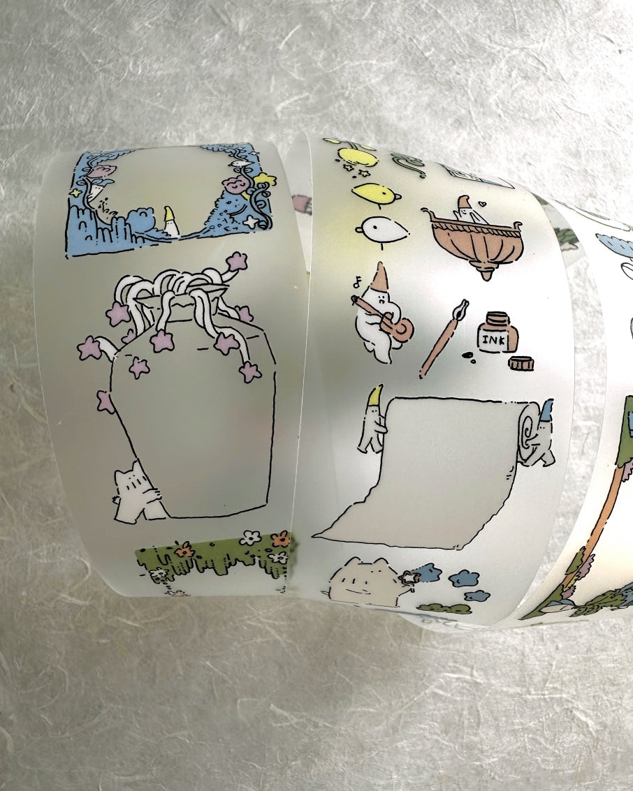 Yibo Art - Framed Fantasy PET tape SAMPLES