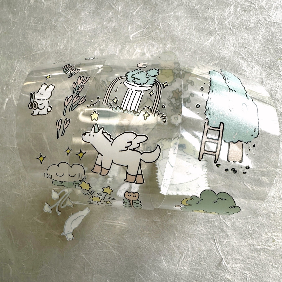 Yibo Art - Secret Garden PET tape SAMPLES