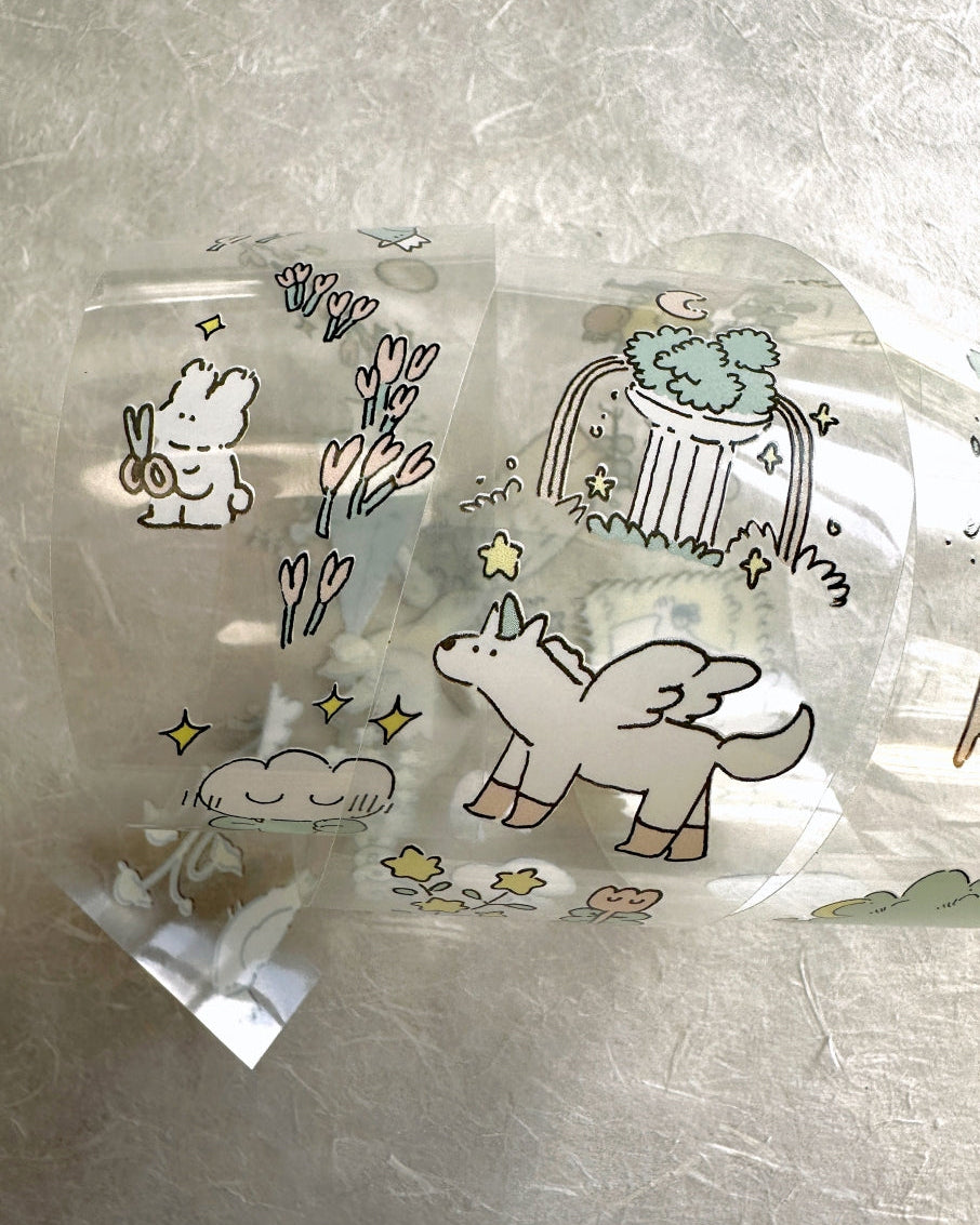Yibo Art - Secret Garden PET tape SAMPLES
