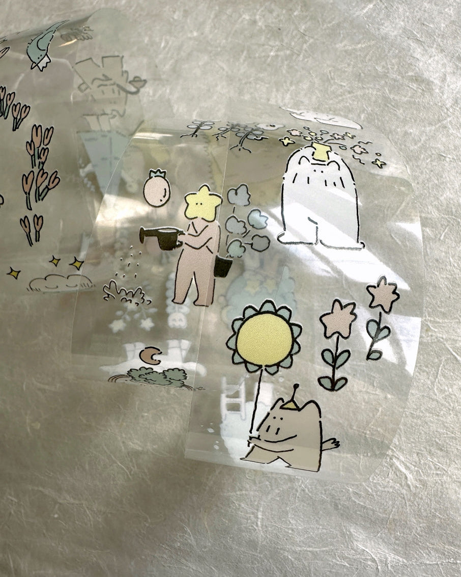 Yibo Art - Secret Garden PET tape SAMPLES