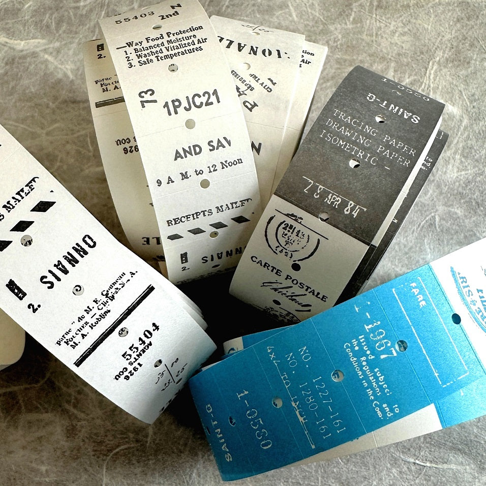 Yohaku - LR001 – 004 label sticker roll SAMPLES