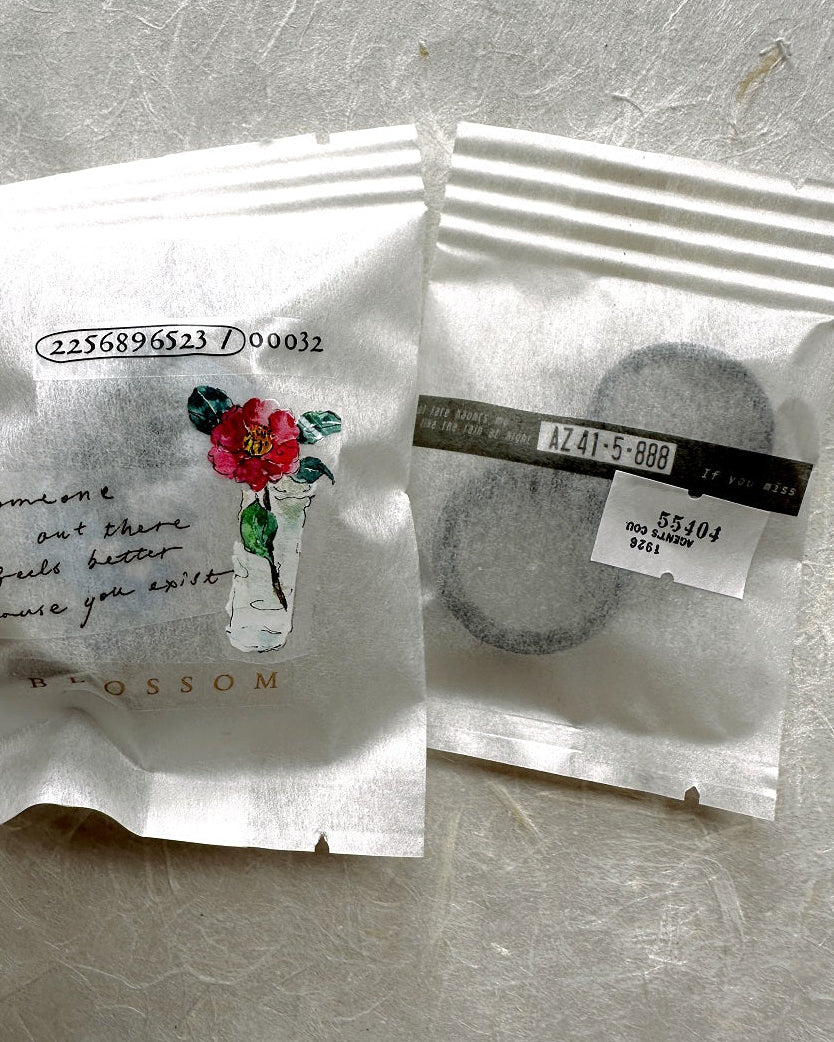 Yohaku - LR001 – 004 label sticker roll SAMPLES