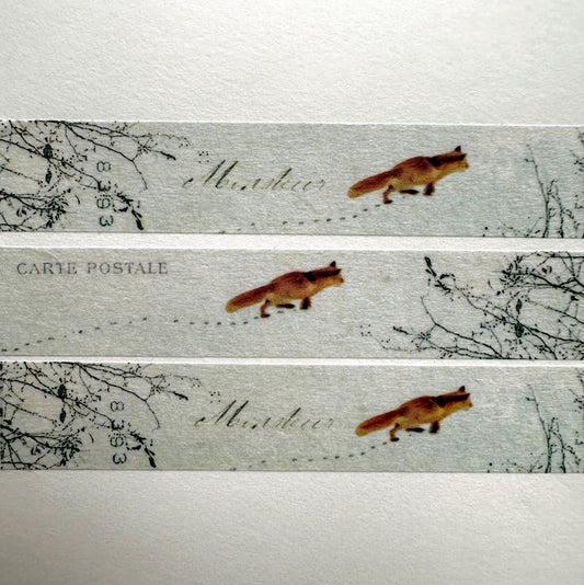Yohaku - Snow Play washi tape SAMPLES