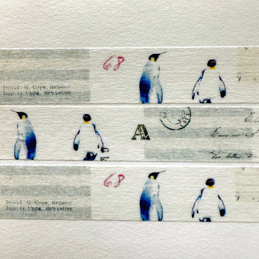 Yohaku - Winter Hibernation washi tape SAMPLES