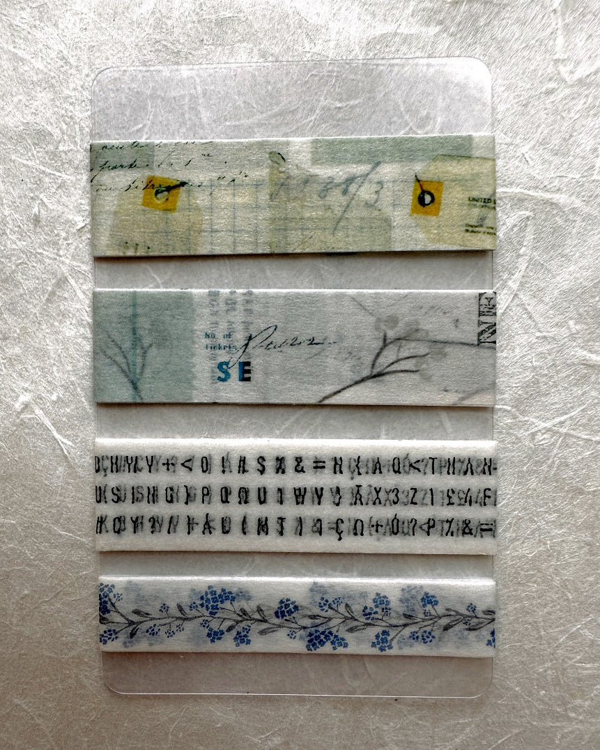 Yohaku - Ensemble washi tape SAMPLES