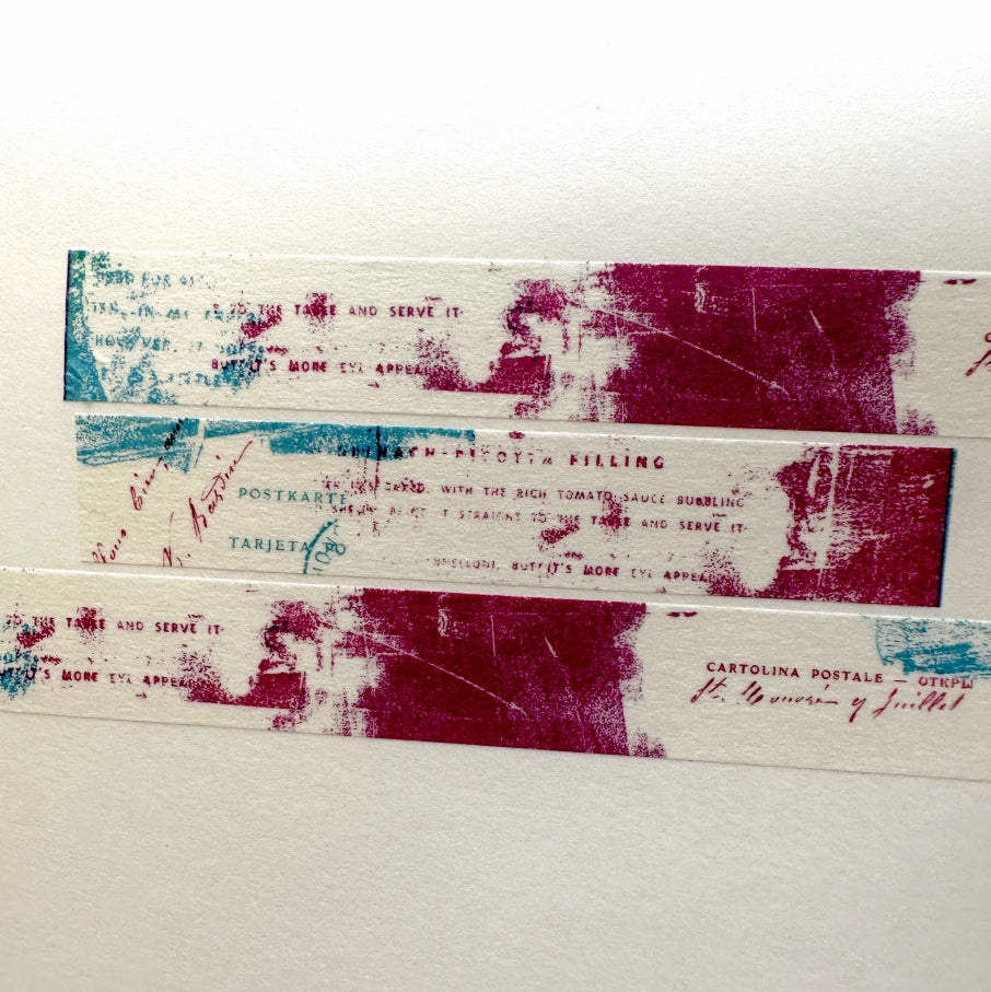 Yohaku - Moon washi tape SAMPLES