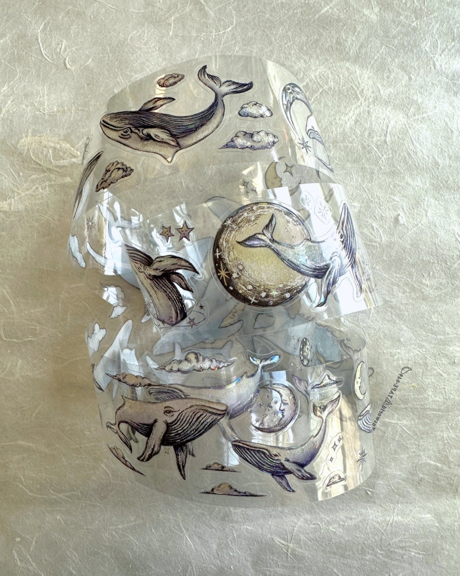 Yusworld - Starlit Prayer iridescent kiss-cut PET tape SAMPLES