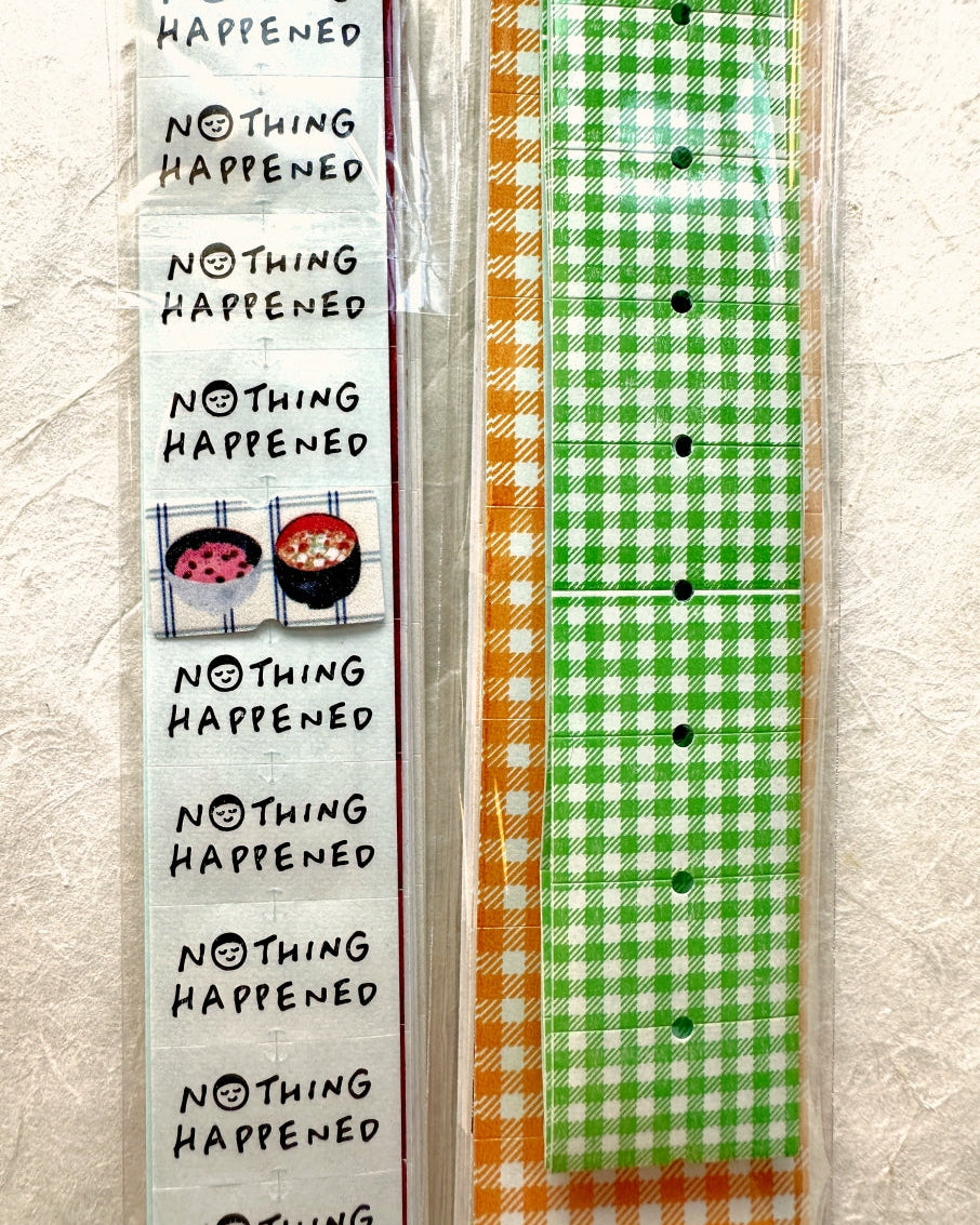 Yuxian - Vintage Japanese-Style label sticker rolls SAMPLES