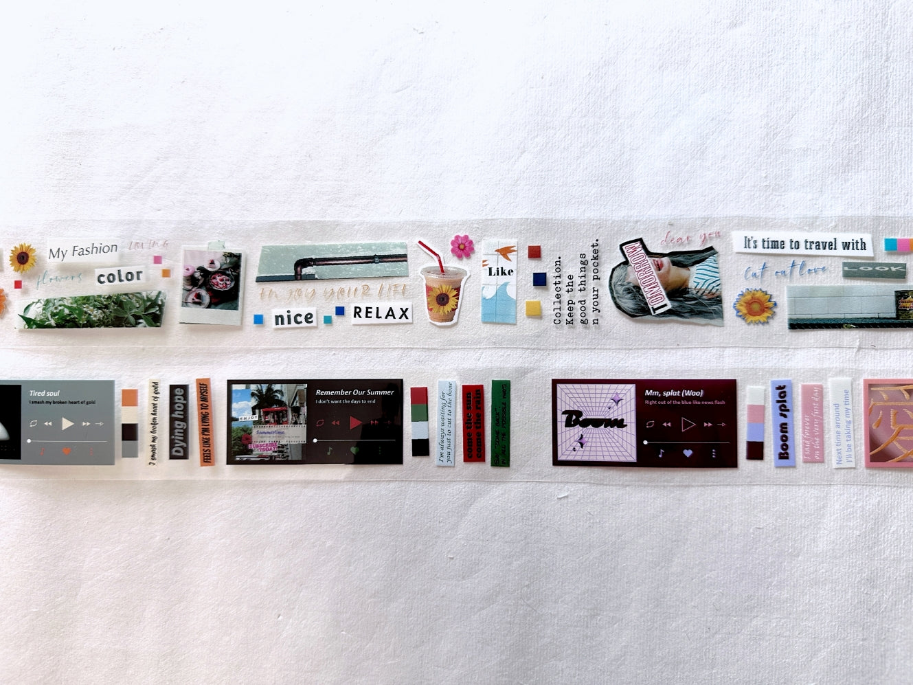 ZM.Ball - Cut Love PET tape SAMPLES