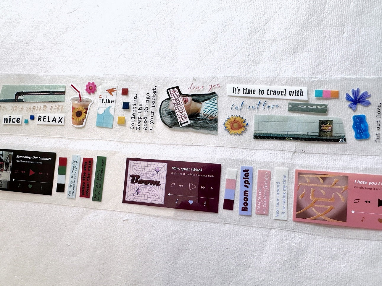 ZM.Ball - Cut Love PET tape SAMPLES