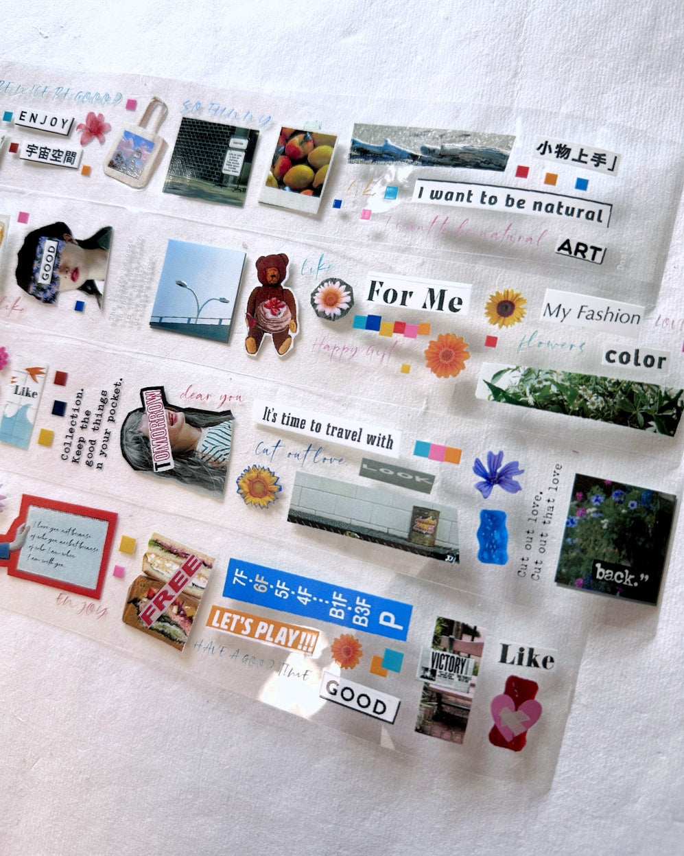 ZM.Ball - Cut Love PET tape SAMPLES