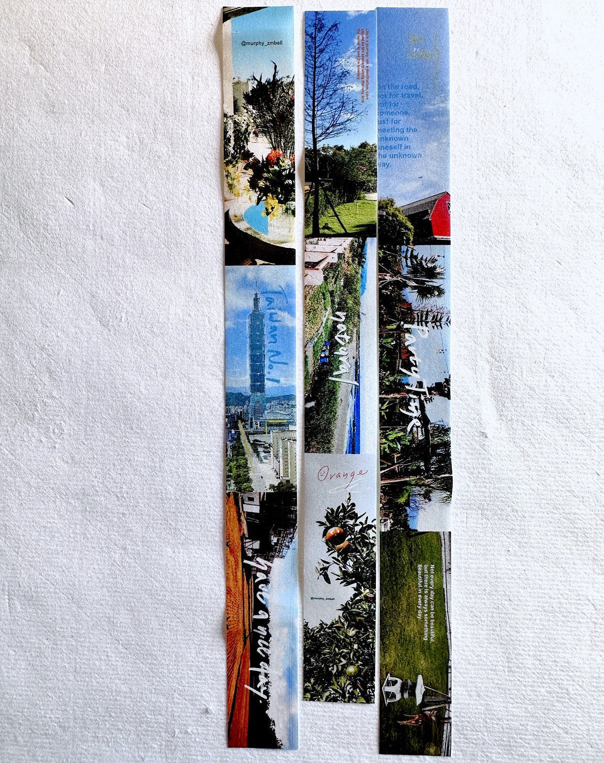 ZM.Ball - Scenery Along the Way paper tape SAMPLES