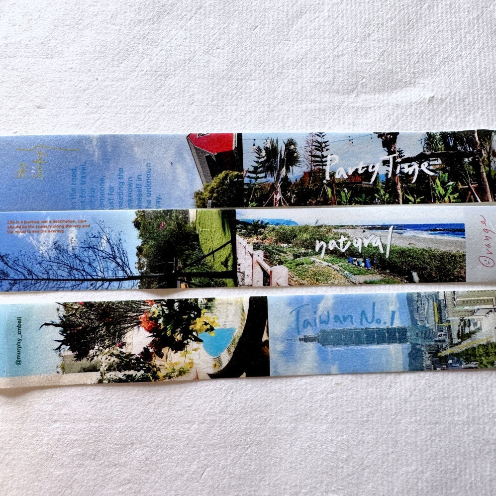 ZM.Ball - Scenery Along the Way paper tape SAMPLES